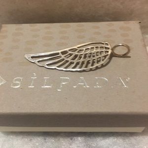 Silpada SS Free Bird Charm